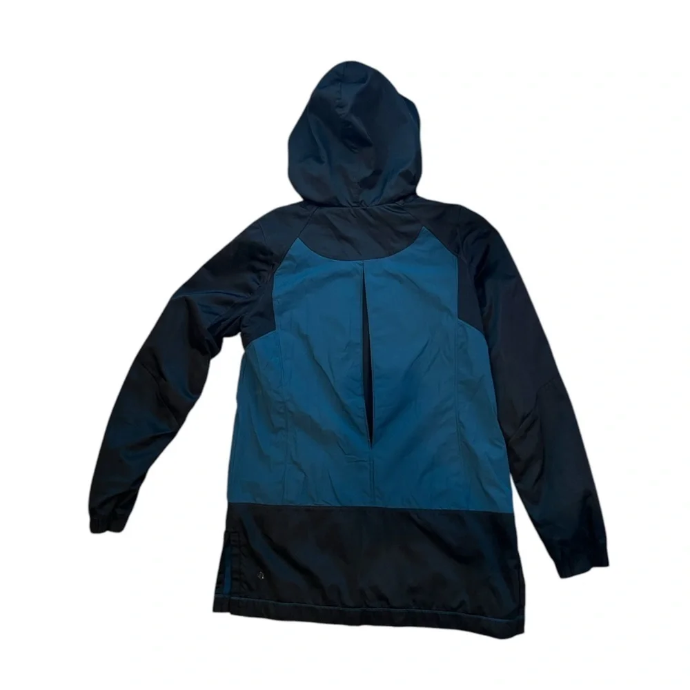 Lululemon Right Round Teal and Black Hooded Jacket